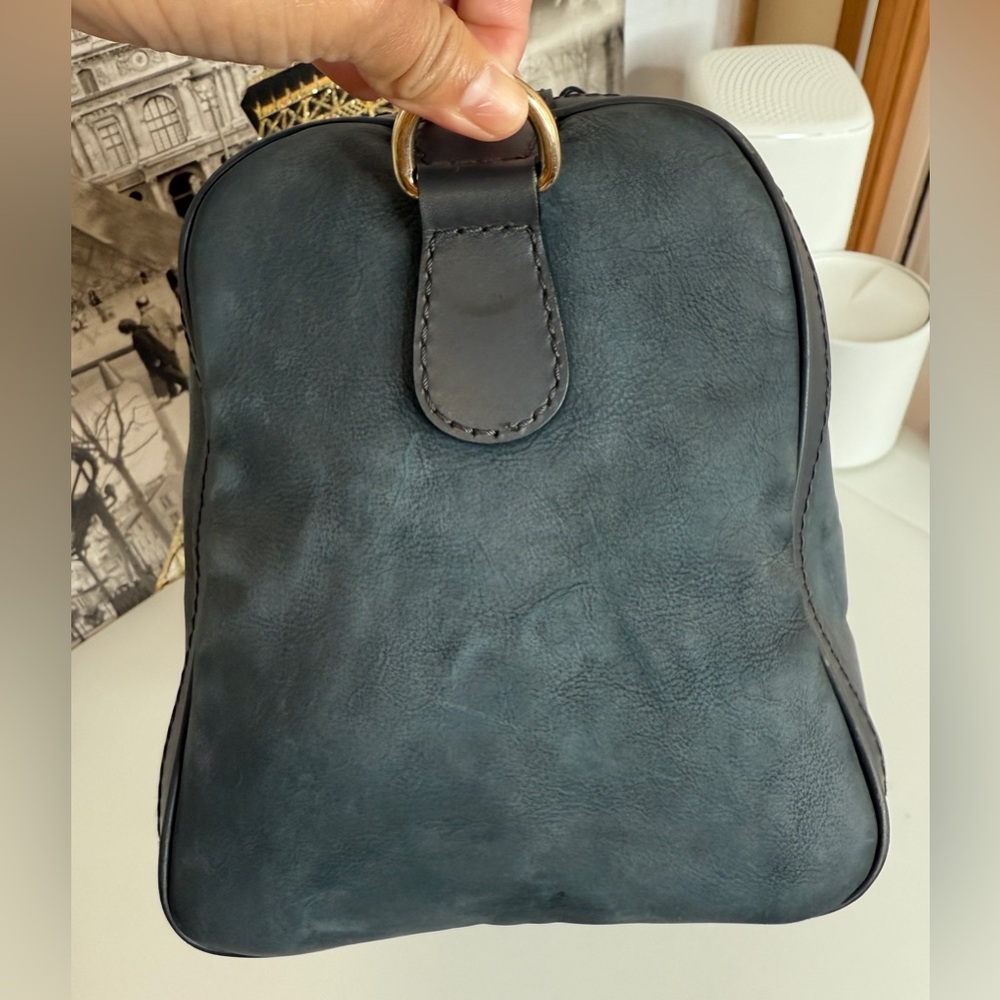 Gucci Metallic Silver and Rich Brown Leather - Picture 6 of 16